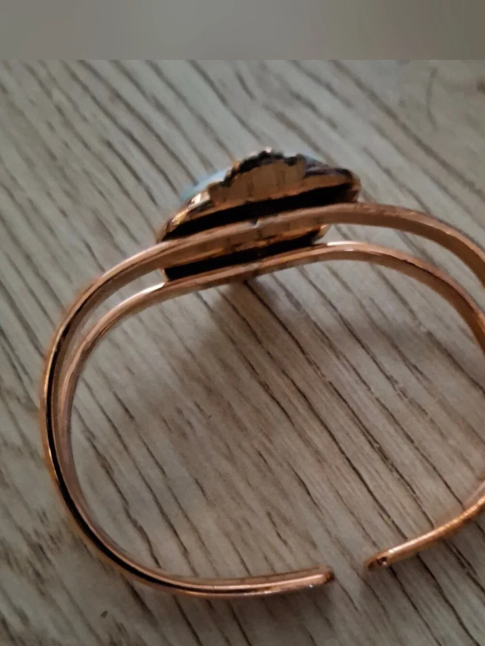 Larimar Copper Cuff